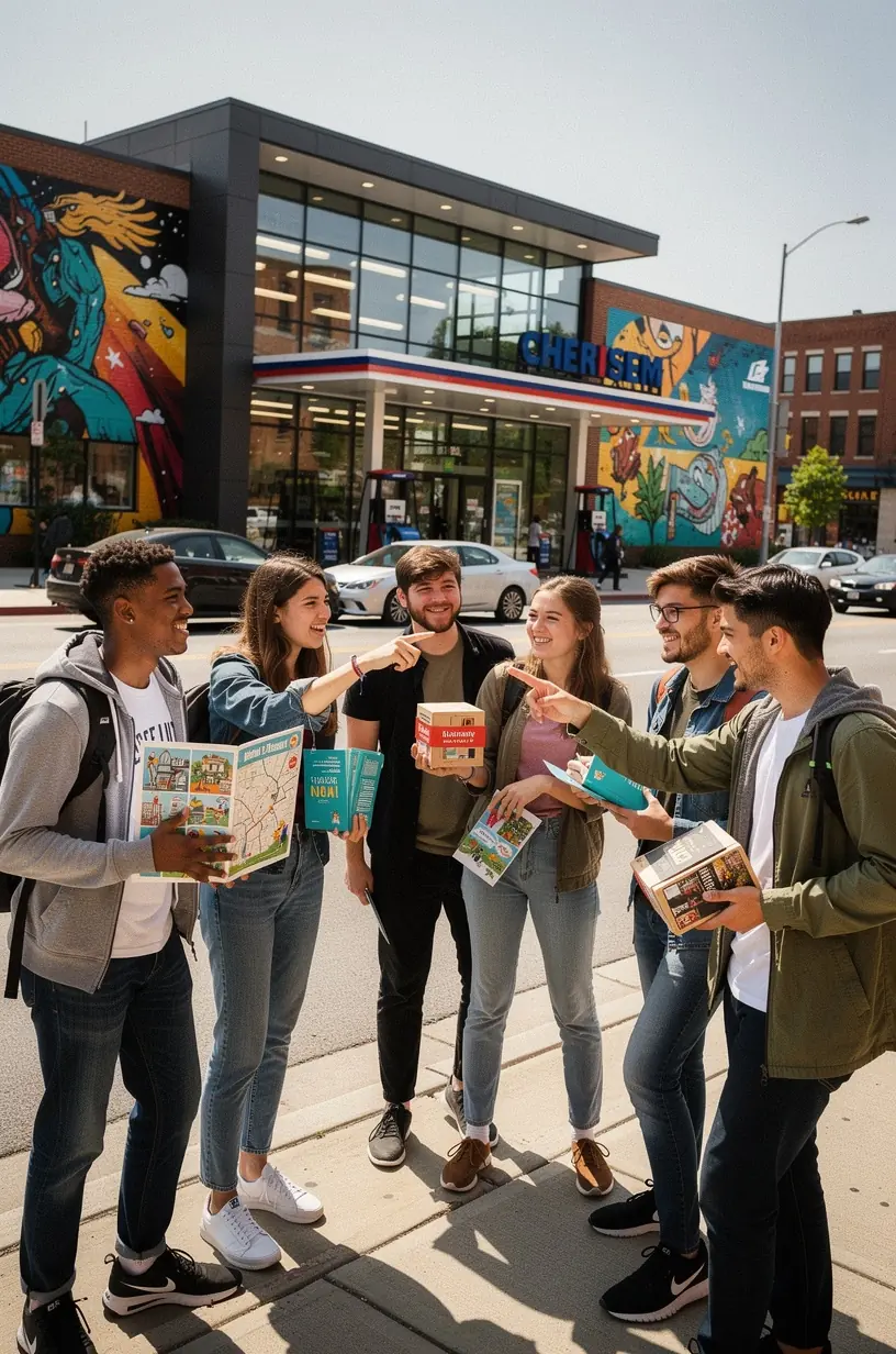 Дорожный комплект с региональными маршрутами и инструкциями, предназначенный для использования без подключения к интернету.